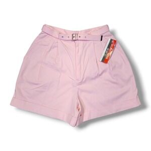 Vintage 80's Geoffery Hunters Sport Pink High Waisted Shorts Women's Size 8